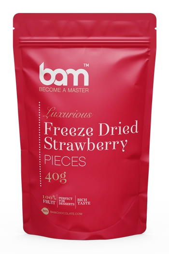 Freeze-dried strawberries, 40 g