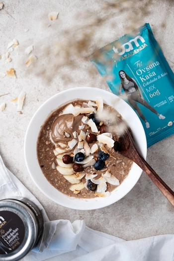 FIT Breakfast, Chocolate and coconut, 18 pcs