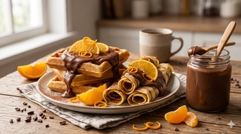Cocoa spread with orange flavour, 200 g