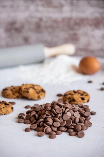 Milk chocolate drops, 5 kg