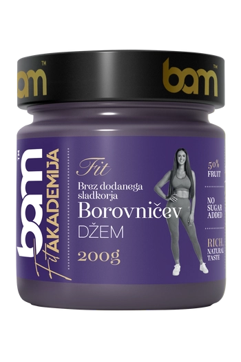 fit blueberry jam with no added sugar 200 g