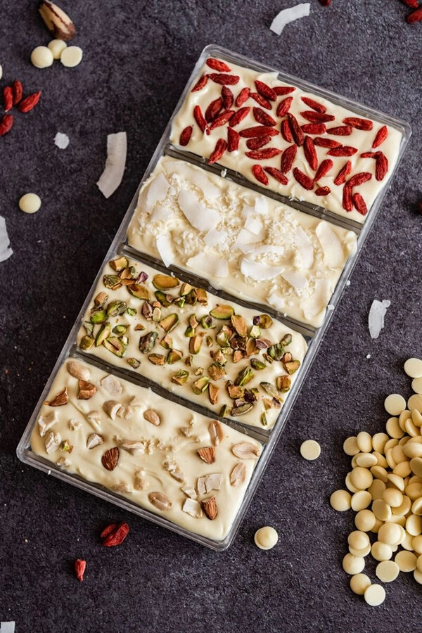White Chocolate Drops, 500g