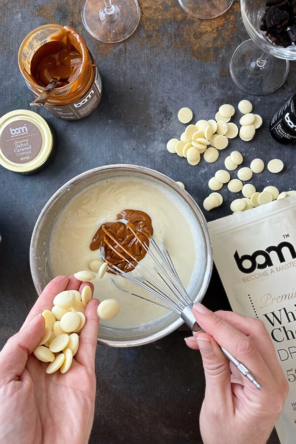 White Chocolate Drops, 500g