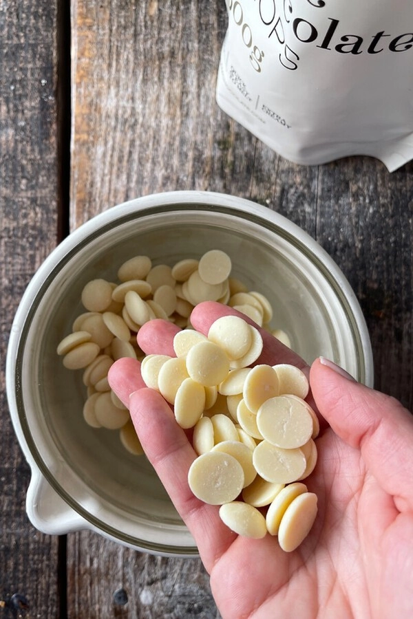White Chocolate Drops, 500g