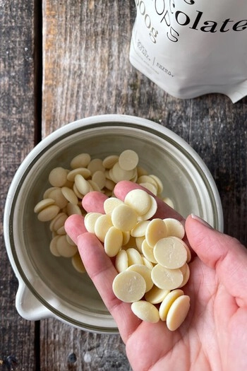 White Chocolate Drops, 500g