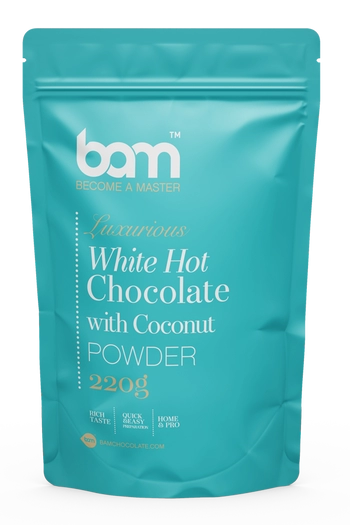 White hot chocolate with coconut, 220 g
