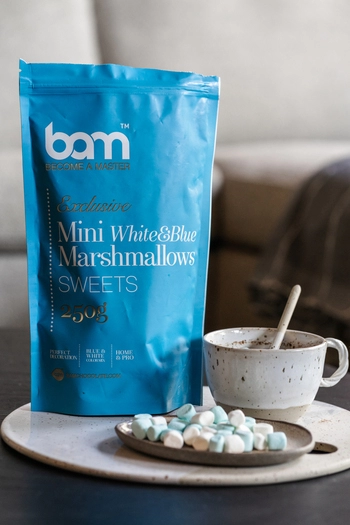 Mini White&Blue Marshmallows, 250 g