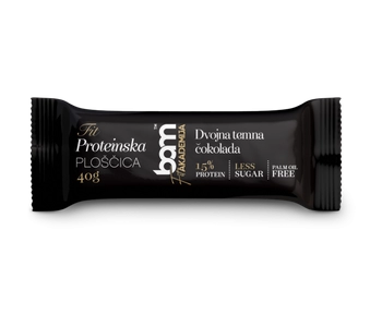 Protein bar, Double dark chocolate