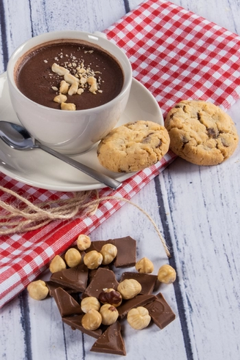 DUO Hazelnut Hot Chocolate