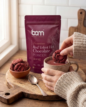Red velvet hot chocolate, 220 g