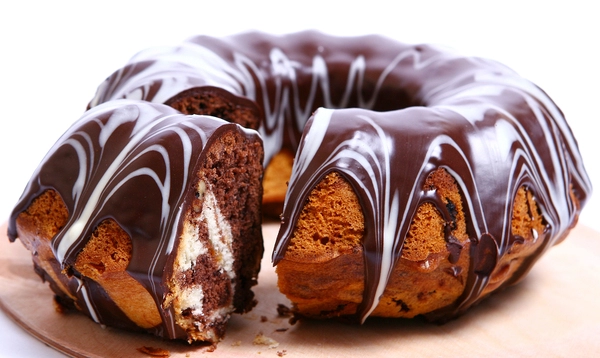 marble cake with sour cream
