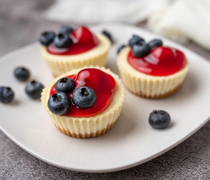 mini cheesecake tarts