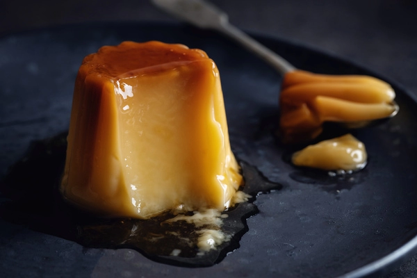 hazelnut panna cotta