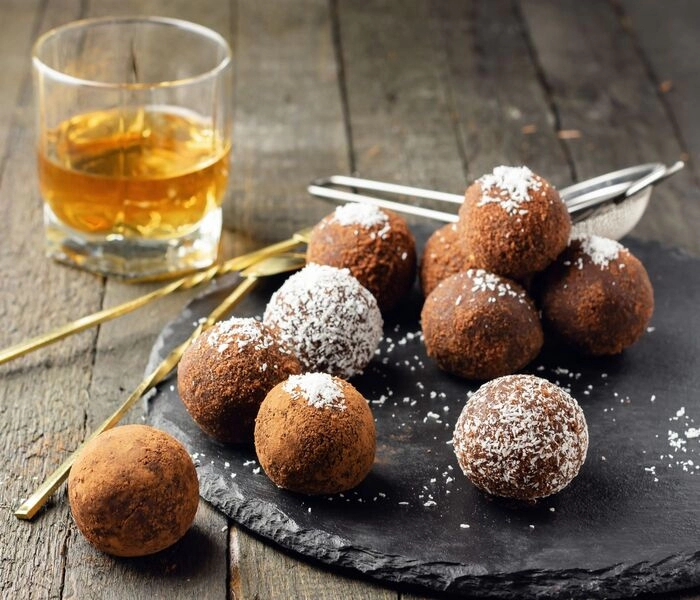 juicy rum balls