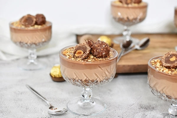 ferrero rocher in a jar