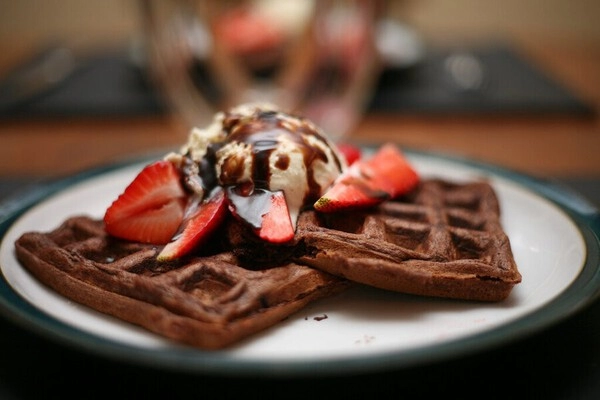 chocolate waffles