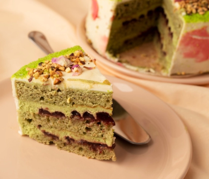 pistachio cheesecake