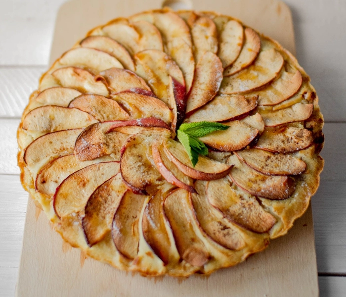 sugar-free apple pie