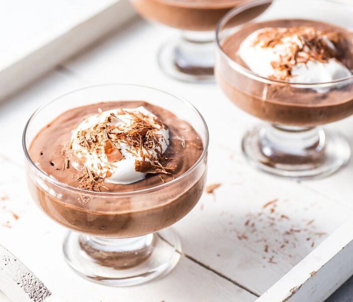 banana chocolate mousse